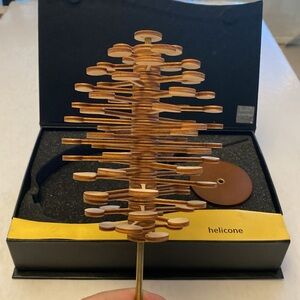 playableART Helicone with a Solid Wood Base.